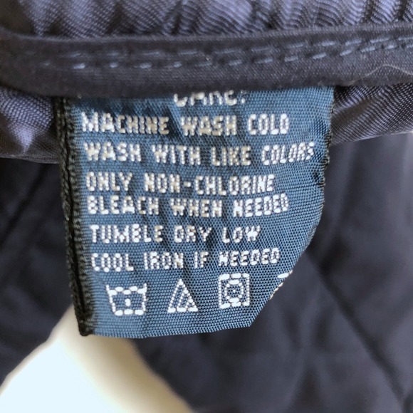 RALPH LAUREN Quilted Snap Front Jacket Women's Sz S Navy Blue Pockets Lined EUC - Picture 6 of 11